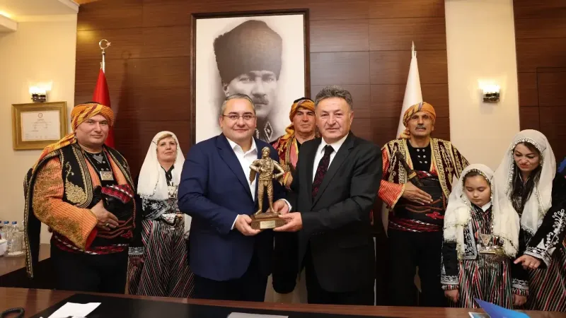 Ankara Kulübü'nden Keçiören Belediye Başkanı Özarslan hayırlı olsun ziyareti