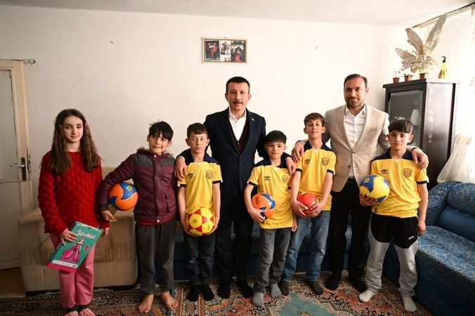 Asım Balcı'dan Iraklı çocuklara ziyaret: