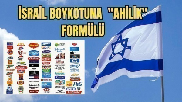 İsrail boykotuna destekte