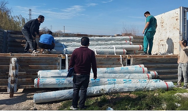 Antalya'dan Afetzede Üreticilere Sera Desteği