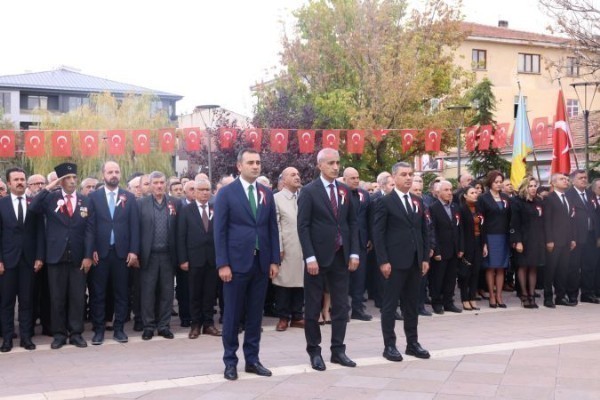  Mustafa Kemal Atatürk, vefatının 85'inci yıl dönümünde Gölbaşında anıldı