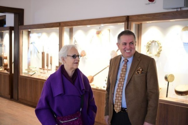  Sabahattin Ali’nin kızı Filiz Ali Musiki Muallim Mektebi’nde anılarını tazeledi