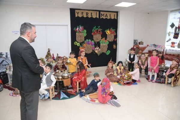  Pursaklar’da, miniklere Yerli Malı Haftasının önemi aşılanıyor