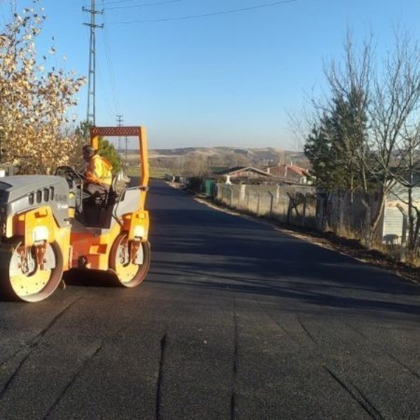 Pursaklar'da yollar yenileniyor!