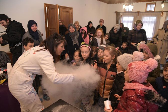 Pursaklar’da çocuklar sömestr tatilini dolu dolu geçiriyor!