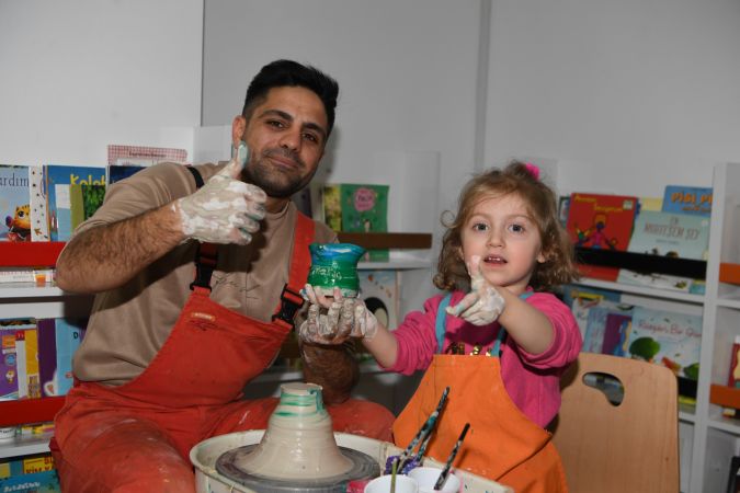 Mamak Belediyesi Bebek ve Çocuk Kütüphaneleri, minikleri etkinliklerle buluşturuyor