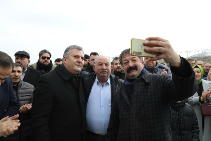 Başkan Demirbaş’a baba ocağında sıcak karşılama