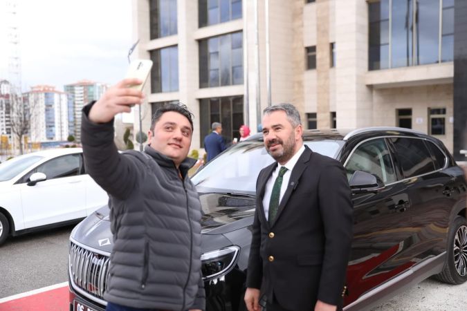 Pursaklar Belediyesi'nin Yeni Makam Aracı; ‘‘TOGG’’