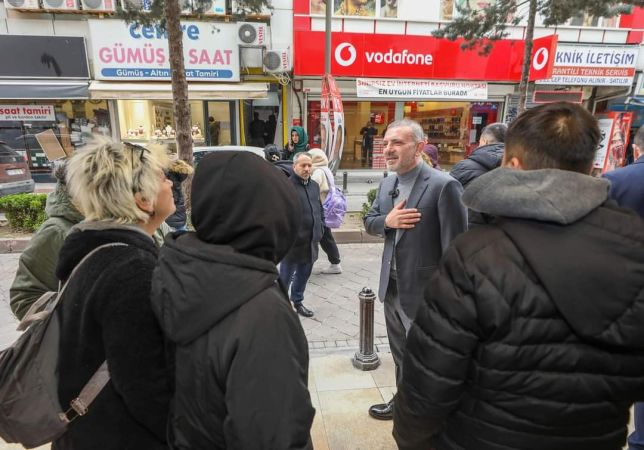 Başkan Ercan gönüllere dokunmaya devam ediyor