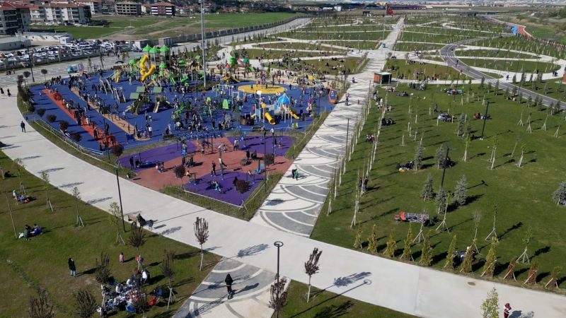 Sincan Park ziyaretçi akınına uğruyor
