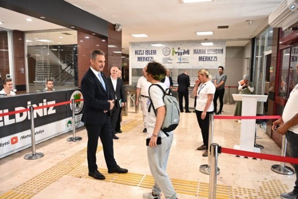  Başkan Murat Köse Kapıda Karşıladı