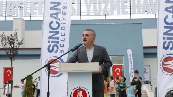 Törekent yüzme havuzu açıldı!
