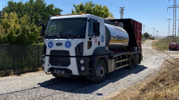 Sathi Kaplama Asfalt Çalışması Başladı!