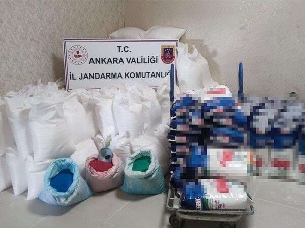 Ankara'da sahte deterjan operasyonu!