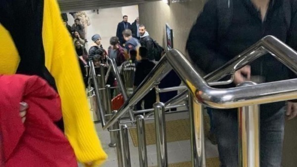 Ankara metrosunda intihar girişimi!