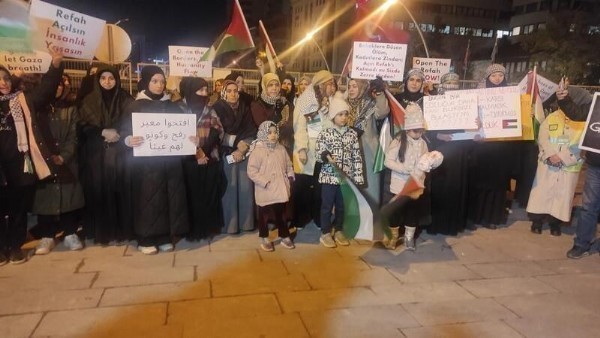  Ankara’da “Refah Sınır Kapısı açılsın” çağrısı!