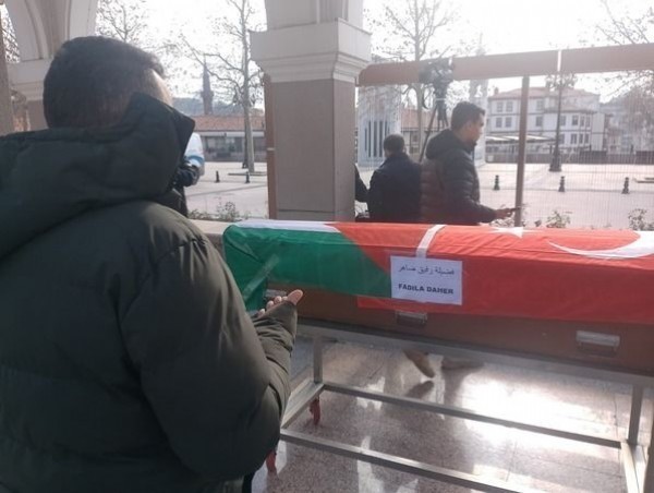  İsrail'in saldırılarında yaralanan ve Ankara'da tedavi gören 2 Filistinli son yolculuğuna uğurlandı