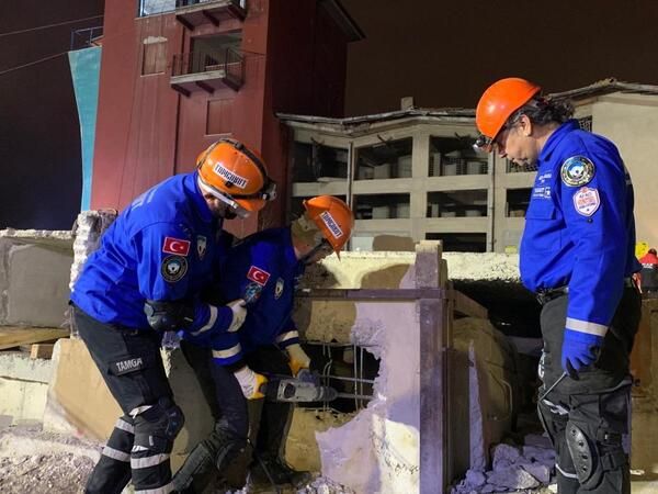 Ankara AFAD 6 Şubat depreminin birinci yılında deprem tatbikatı gerçekleştirdi!