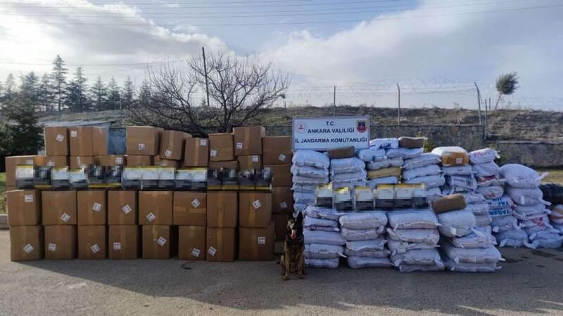 Kaçak yollarla Ankara'ya getiriyorlardı: Milyon liralık o ürünlere el konuldu!
