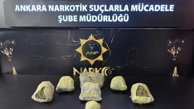  Ankara'da narkotik operasyonu!