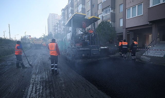 Bakırköy'de Asfalt Çalışmaları Devam Ediyor!