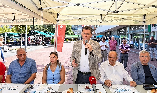 Osmangazi'de Mahalle Buluşması: Vatandaşlarla Kahvaltı