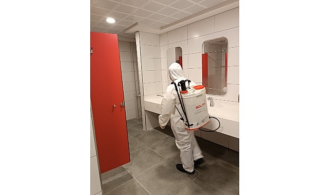 Bayrampaşa'da Okullarda Dezenfekte Seferberliği