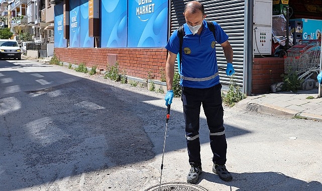 Buca'da Yaz Boyunca 24 Saat Haşere İlaçlama