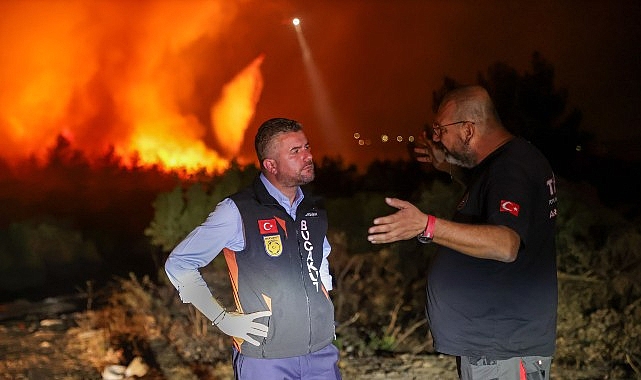 Buca’da Orman Yangınına Karşı Kahraman Mücadele!