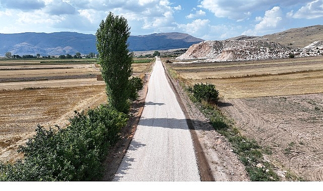 Antalya'da 3 Km Yol Asfaltlama Tamamlandı