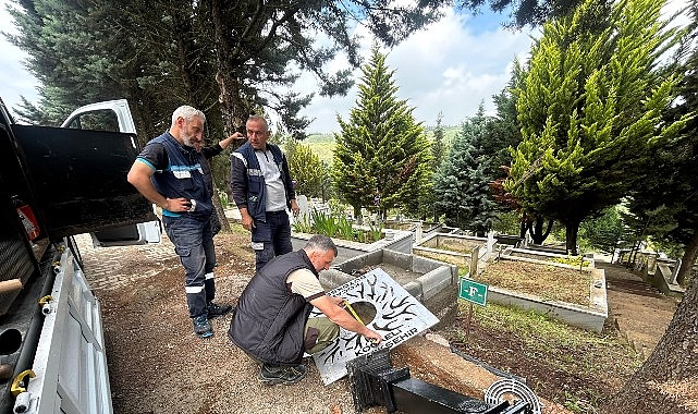 Kocaeli'de Mezarlıklar İçin Yenileme Çalışmaları Devam Ediyor