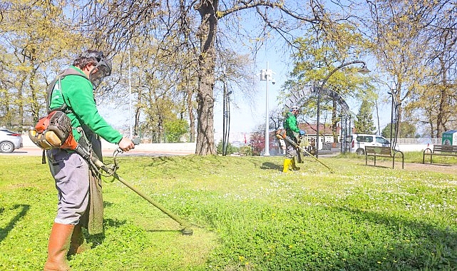 Canik’te Parklar Yaz’a Hazır Hale Geliyor