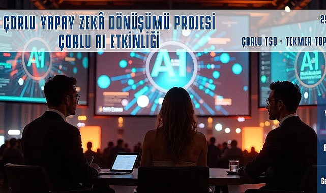  Çorlu Yapay Zekâ Dönüşümü Projesi Başlıyor