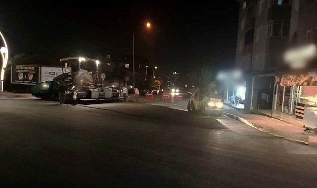  Derince Ertuğrul Gazi Caddesine aşınma asfaltı