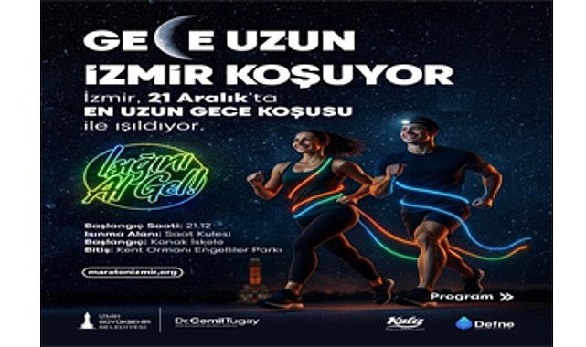 Uzun Gece Koşusu: İzmir'i Aydınlatacak!