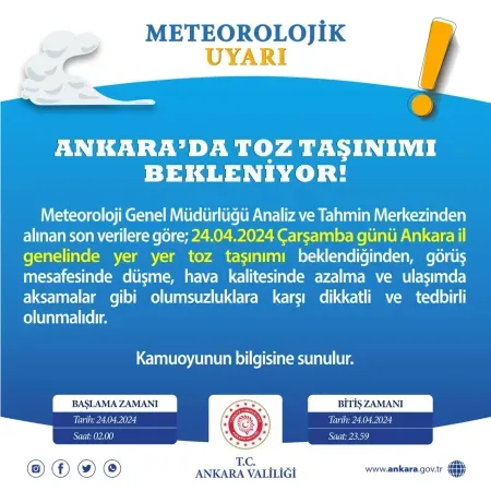 Ankara Valiliği'nden