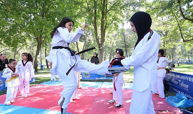 İnegöl'de Çocuklar Spor Şenliğinde Buluştu!