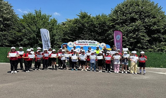 Çocuklara Trafik Eğitimi Parkuru Açıldı!