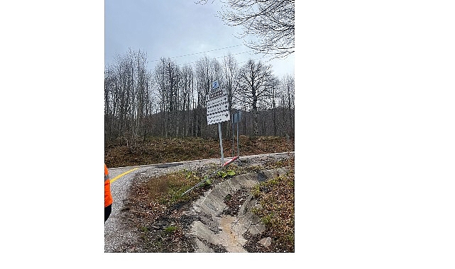  Kartepe Zirve Yolu'nda Kış İçin Güvenlik Önlemleri