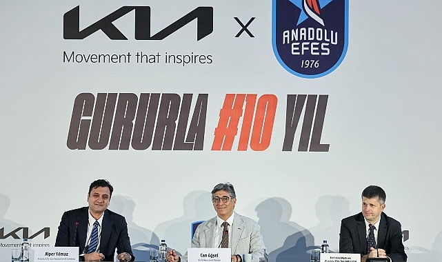  Kia ve Anadolu Efes Spor Kulübü 10. yılda da birlikte