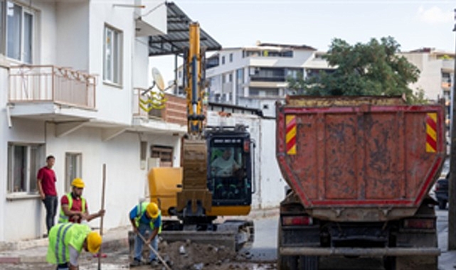 Kınık'ta 40 Yıllık Su Altyapısı Yenileniyor