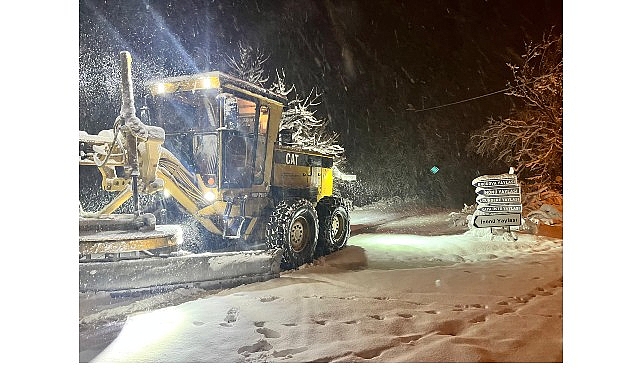Kocaeli’de 1200 Personel ile Kar Mücadelesi Başladı