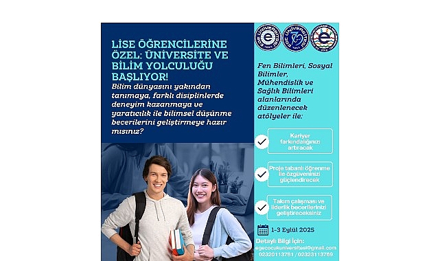 EÜ Çocuk Eğitim Merkezi'nden 2025 Yaz Atölyeleri