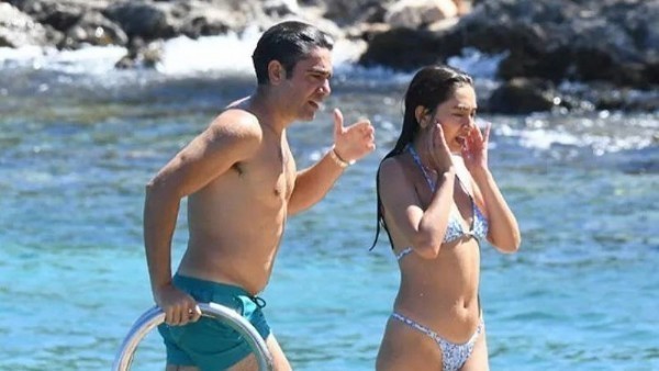 Neslihan Atagül ile Kadir Doğulu’nun romantik tatili objektiflerden kaçmadı: Daha önce Murat Dalkılıç’la kutlamışlardı! Bu kez baş başalar…