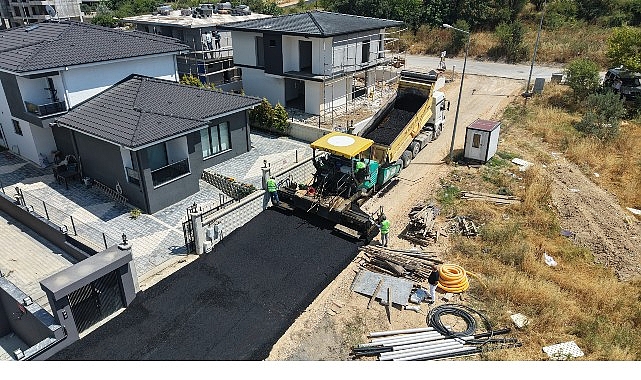 Nilüfer'de Yol Çalışmaları Hızla Devam Ediyor!