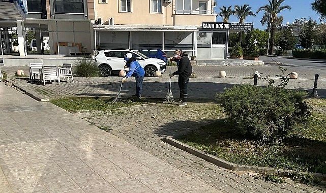 Didim'de Yeşil Alan Bakım Çalışmaları Hız Kazandı
