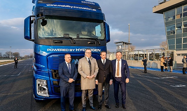  Slovakya'da Hidrojenli Kamyon Ford Trucks desteğiyle üretildi