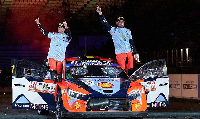  Thierry Neuville ve Martijn Wydaeghe İkilisi 2024 WRC Dünya Pilotlar Şampiyonu Oldu.