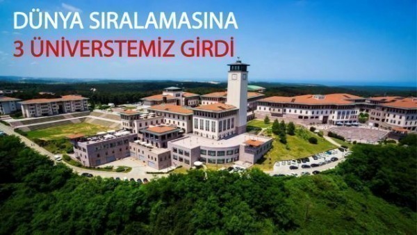  Türkiye'den Dünya'nın En İyi 500 Üniverstesine Giren Üniversite  Syısı 3'e Yükseldi