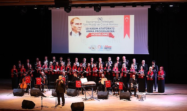  Ulu Önder Atatürk, Bayrampaşa'da törenle anıldı